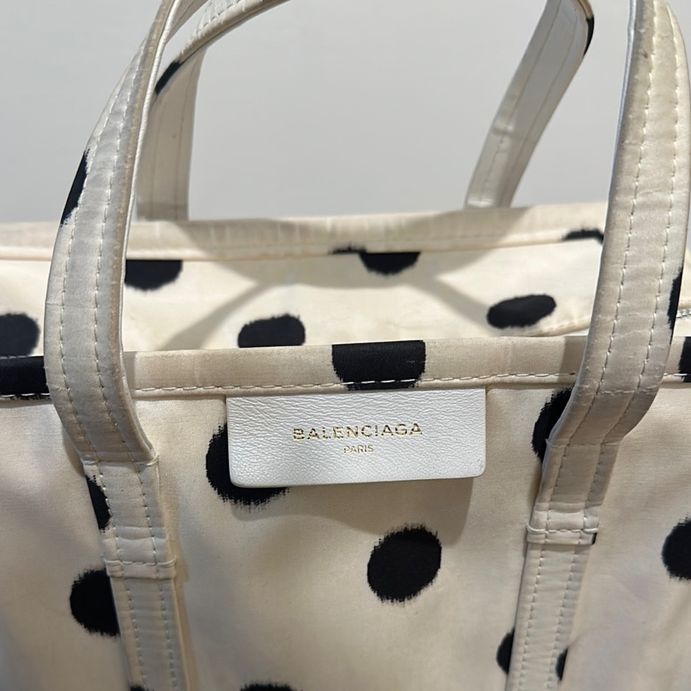 Balenciaga Polka Dot Tote Bag - Picture 2 of 4